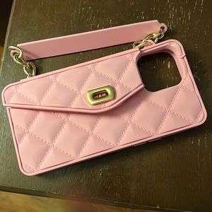 Pink wallet case